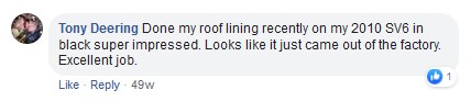 hoodlining repair review