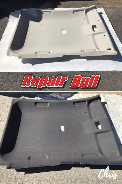 repair roof lining